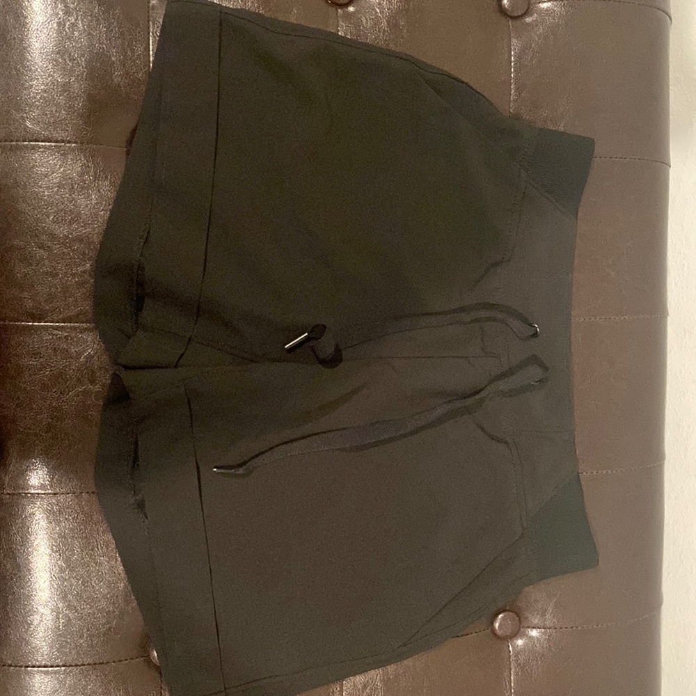 New extra small black slinky shorts